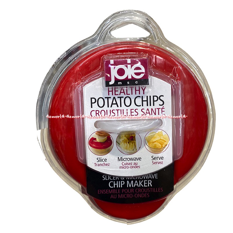 Joie MSC Healthy Potato Chips Croustilles Sante Alat Pemotong Kentang Parutan Parut Serut Pottato Joies