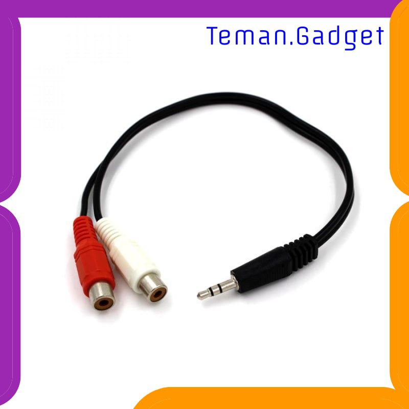 TG-AI198 RCA FEMALE TO MALE AUX 3.5MM HIFI - LTS