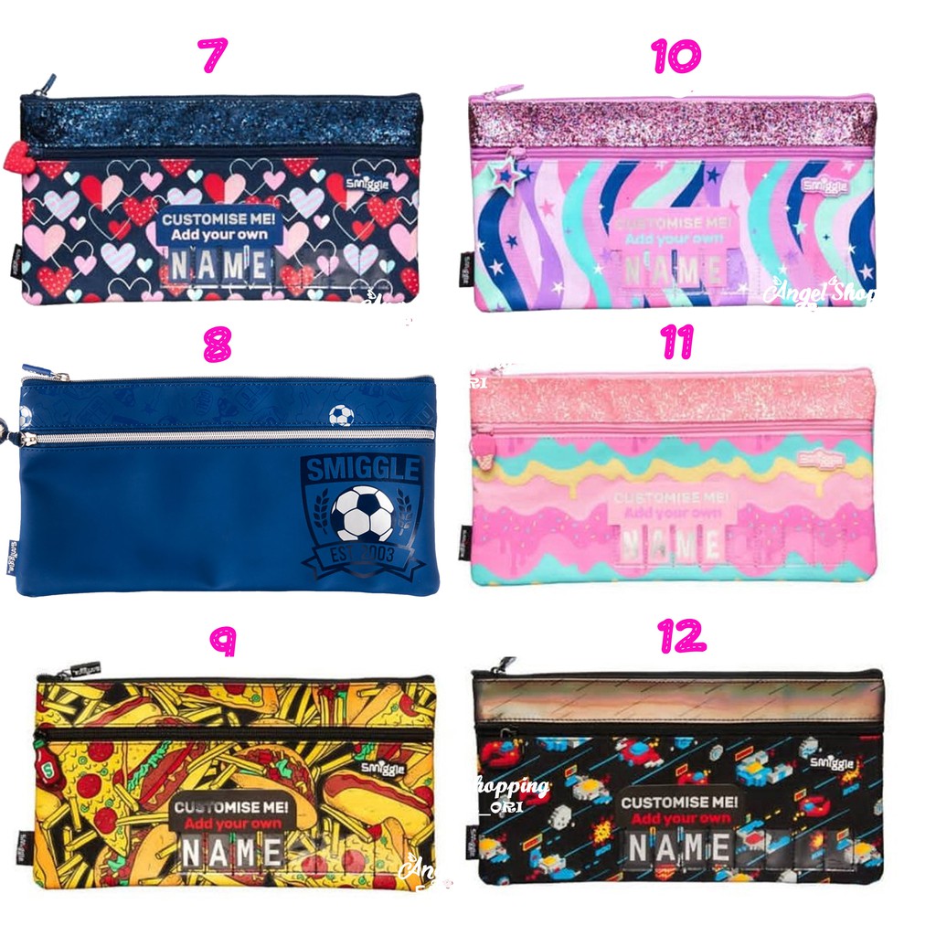 

KOTAK PENSIL SMIGGLE CLASSIC / FULL GLITTER EDISI / 100% ORIGINAL