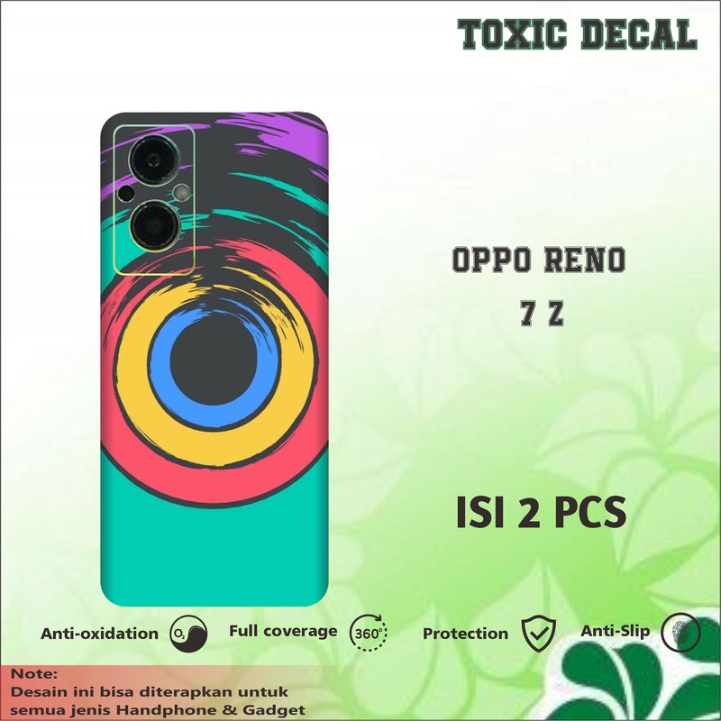 GARSKIN HANDPHONE 2PCS  OPPO RENO 7 Z GRADASI