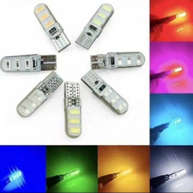 Lampu sen sein jelly harga 1 biji 6 , 12 , 24 titik led mode diam dan mode flash harga per pcs