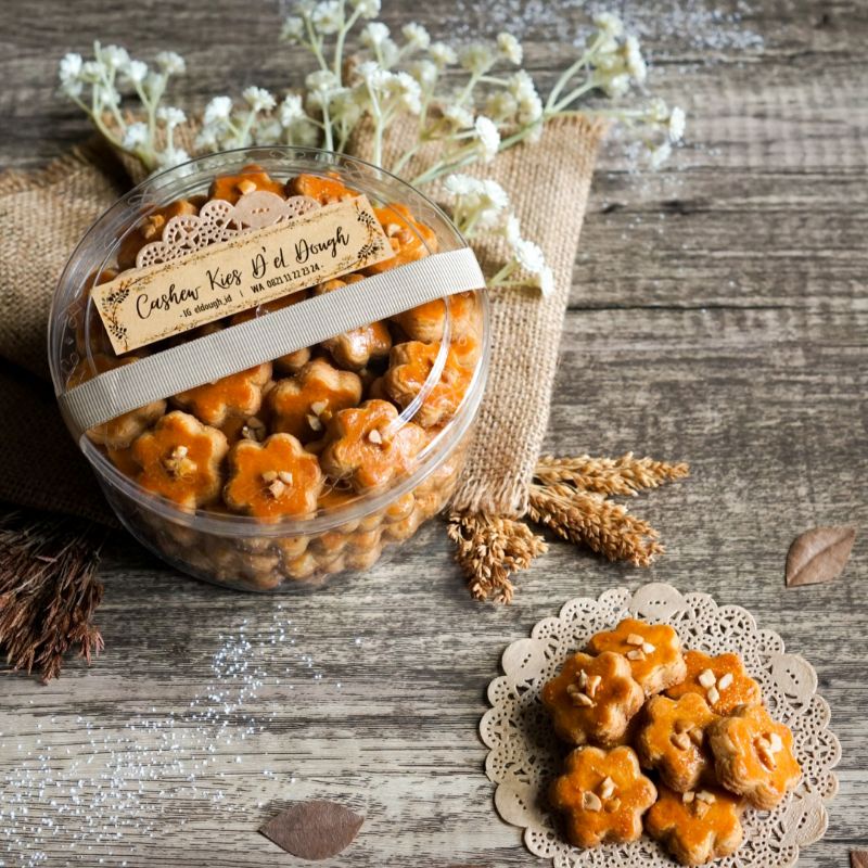 

Kue Kering Kacang Mede Wijsman/Wisman Homemade (Toples 500gr)
