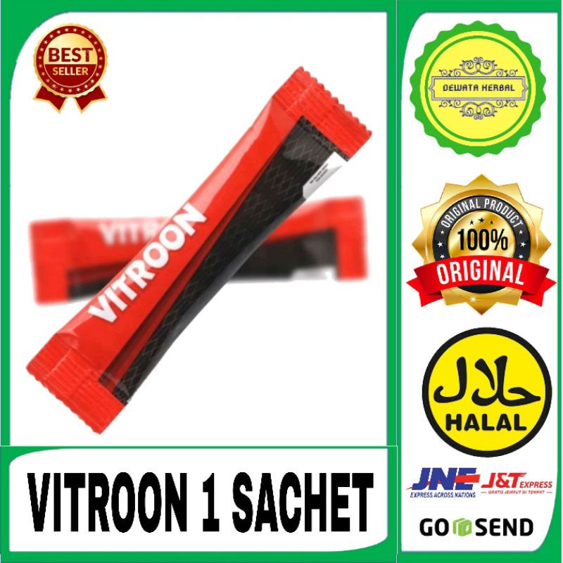 VITROON - (HARGA PER SACHET) MINUMAN SERBUK RASA KOPI