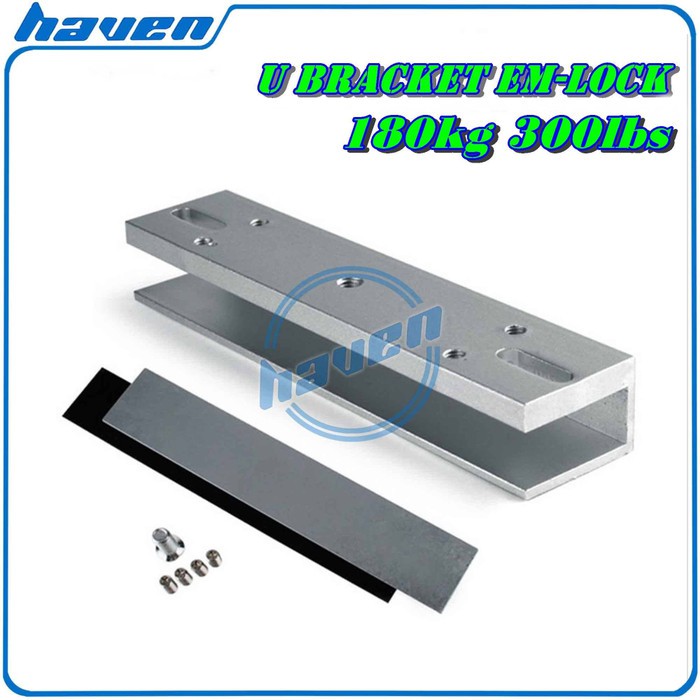 BRACKET U 180KG 300LBS MAGNETIC LOCK EM-LOCK / U BRACKET EMLOCK