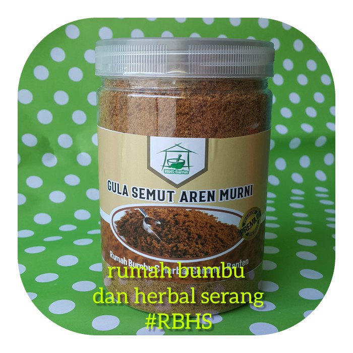 

Gula semut Aren Murni bubuk Kemasan Botol 500 gram by RBHS