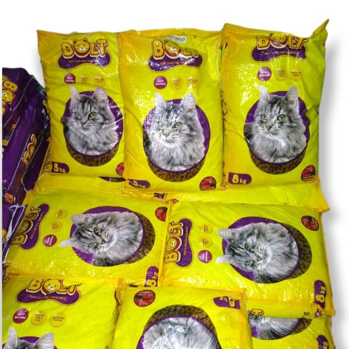 Khusus Instan / Sameday BOLT CAT TUNA 8 Kg BENTUK IKAN / DONAT