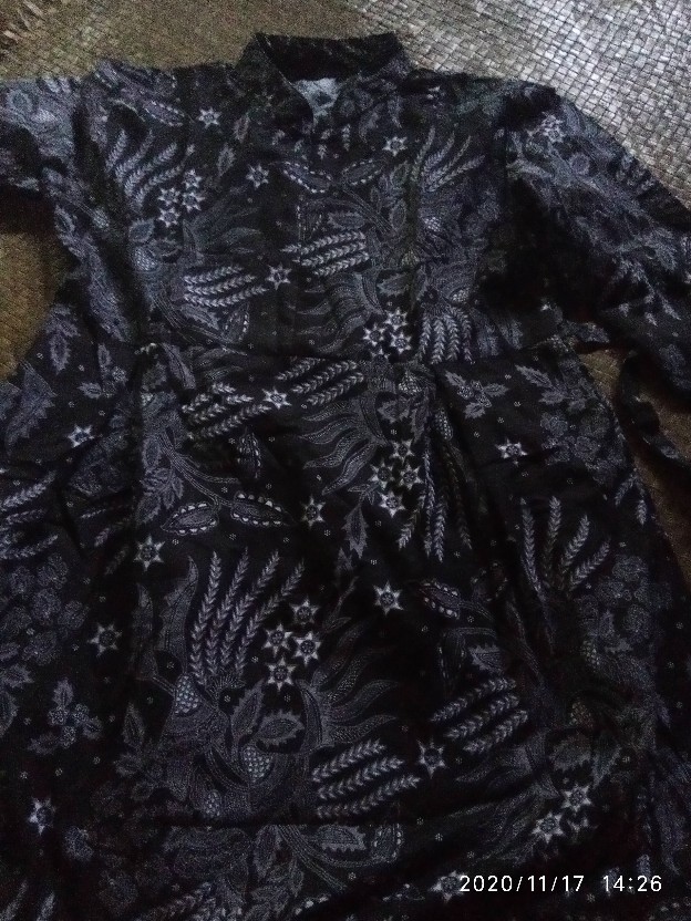 Gamis Batik Manggar,sekar,cantik, Kubis,kupu,padi,daun/cod