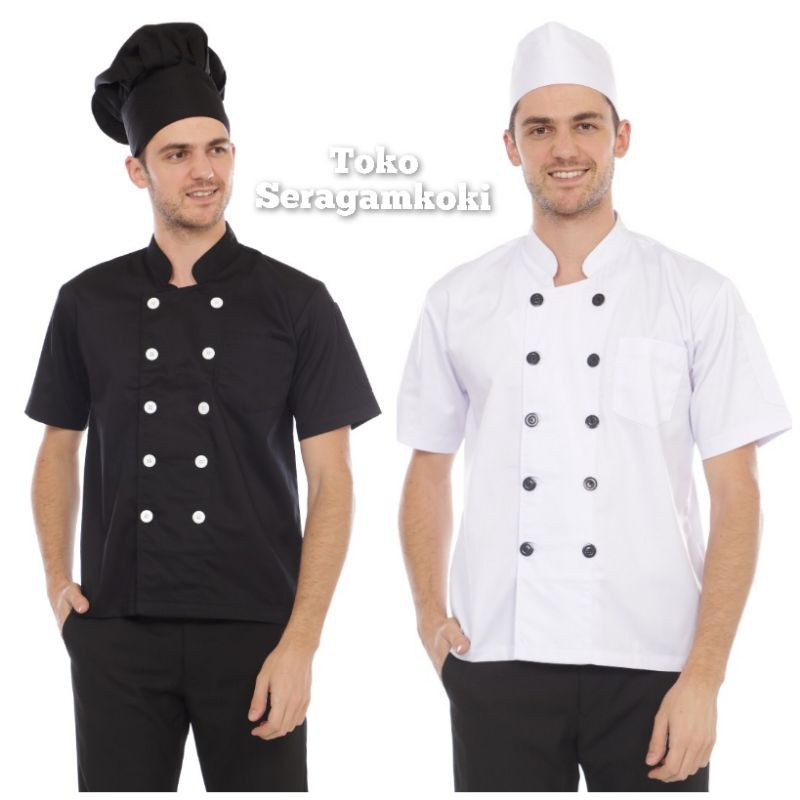 Baju Chef / Baju Koki Tebal Nyaman