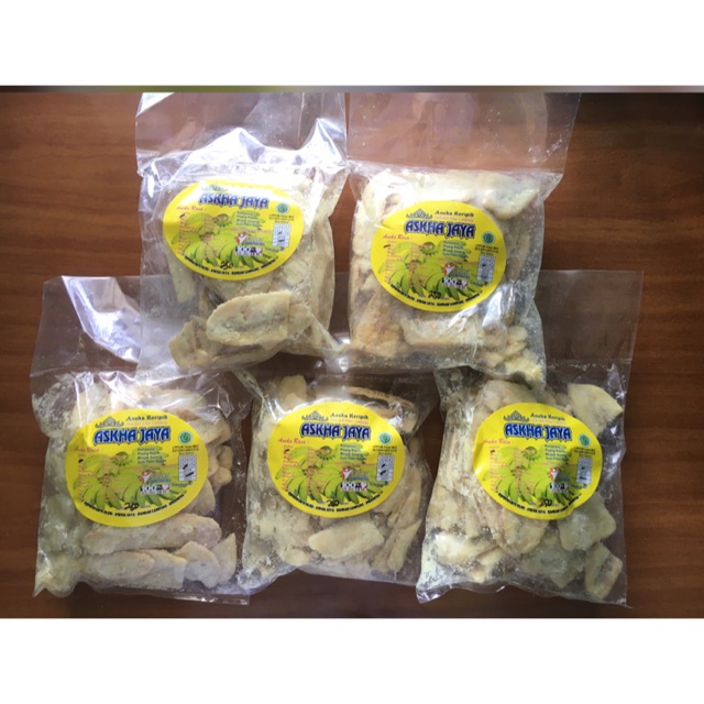 Kripik / Keripik / Cemilan / Snack / Kripik Pisang Kejususu Lampung Original / Askha Jaya