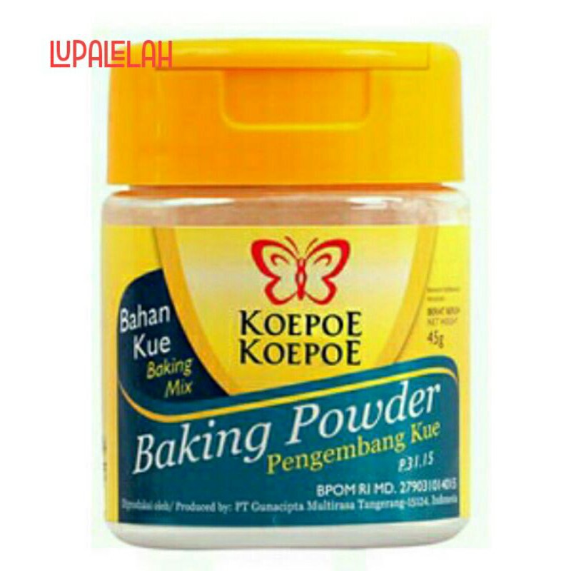 BAKING POWDER-Koepoe Kupu 45gr