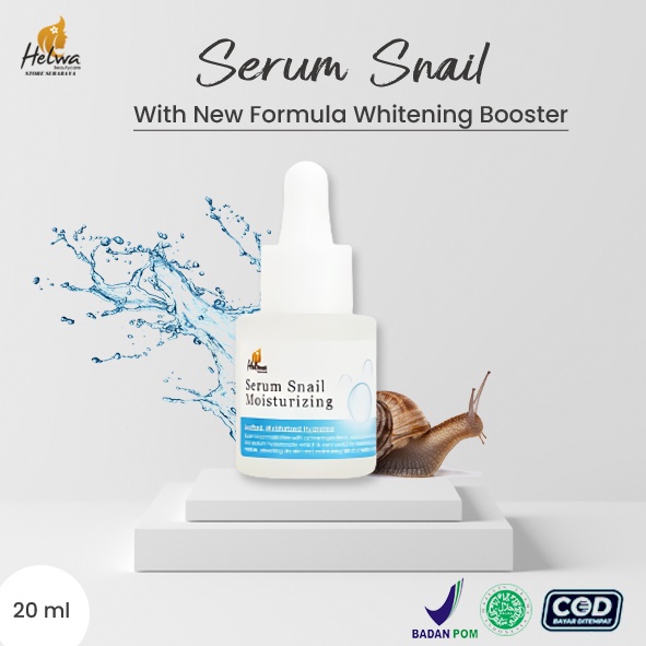 Serum Snail (Kemasan Baru) Helwa Beauty Care / Serum Snail