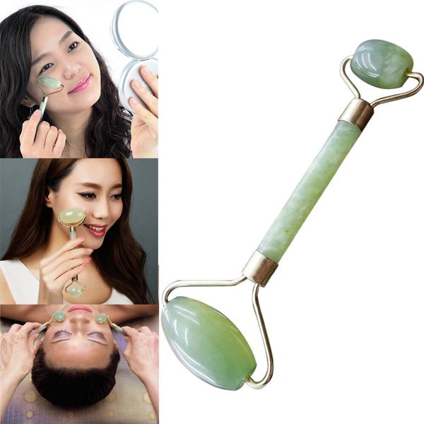 ALAT PIJAT MUKA WAJAH JADE ROLLER MASSAGER LA014G3 FACIAL MASSAGE BATU GIOK STONE PENGENCANG TERAPI