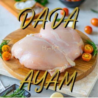 

Hap! Meats Dada Ayam Boneless (without skin) 1kg