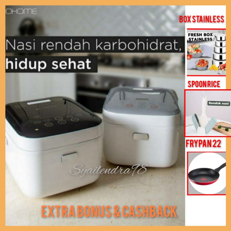 Ecohome Rice Cooker Low Carbo