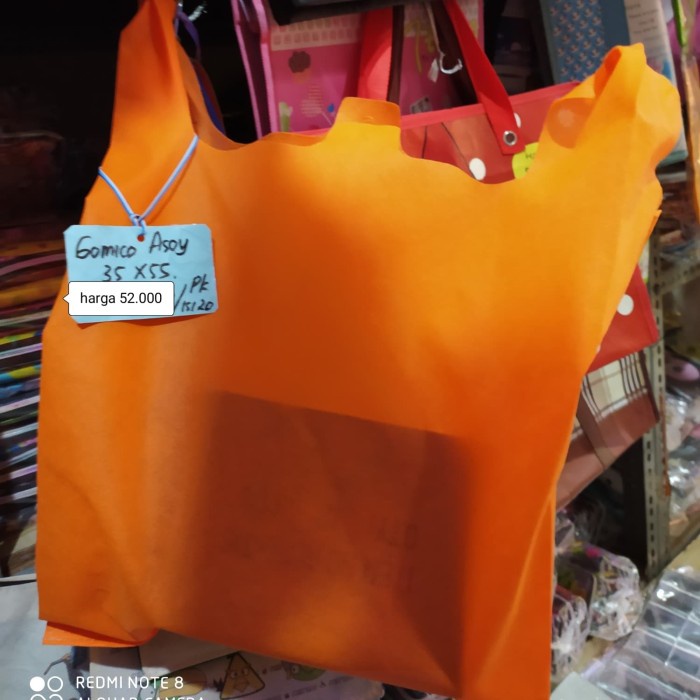

✨ BISA COD ✨ Goodie Bag Tas Belanja Tas Kain 35*55 isi 20pcs