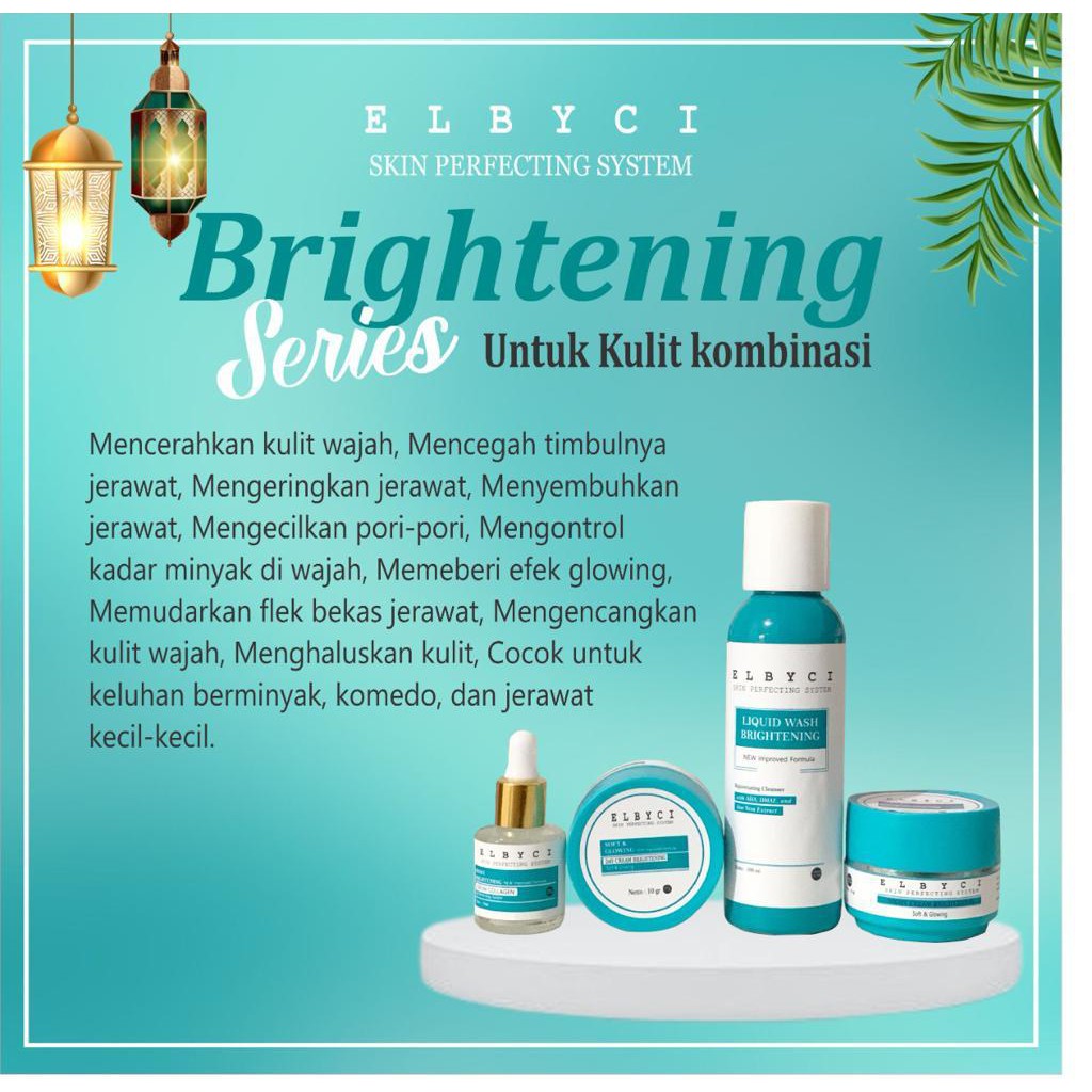 ELBYCI PAKET BRIGHTENING