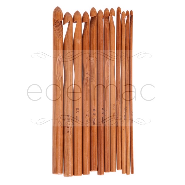 Jarum Rajut Crochet | Hooks Hakpen Bambu