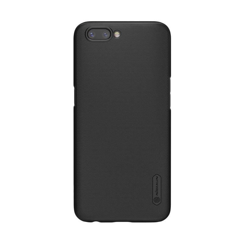 OPPO R11 NILLKIN HARDCASE FROSTED SHIELD ORIGINAL COLOUR BLACK