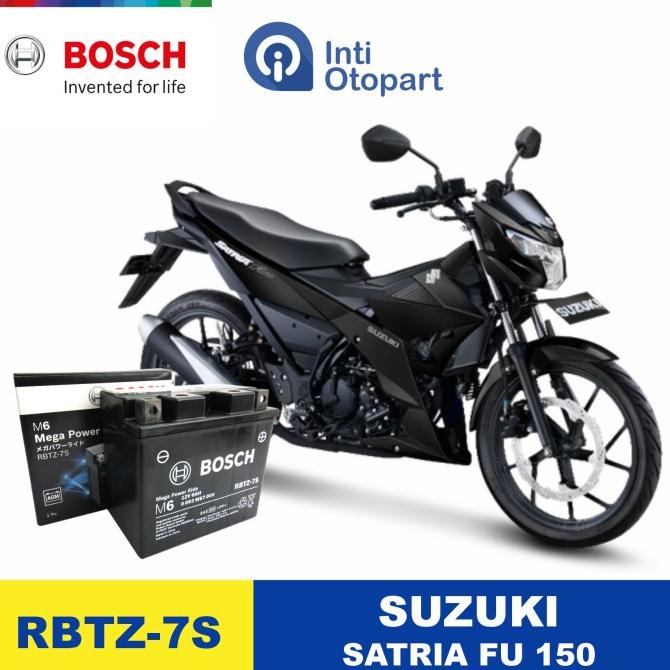 populer] Accu Aki Motor SUZUKI SATRIA FU ORIGINAL BOSCH