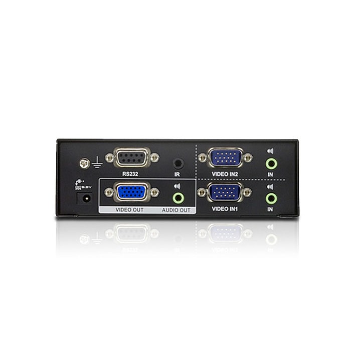 KVM - Aten - 2-Port VGA/Audio Switch VS0201