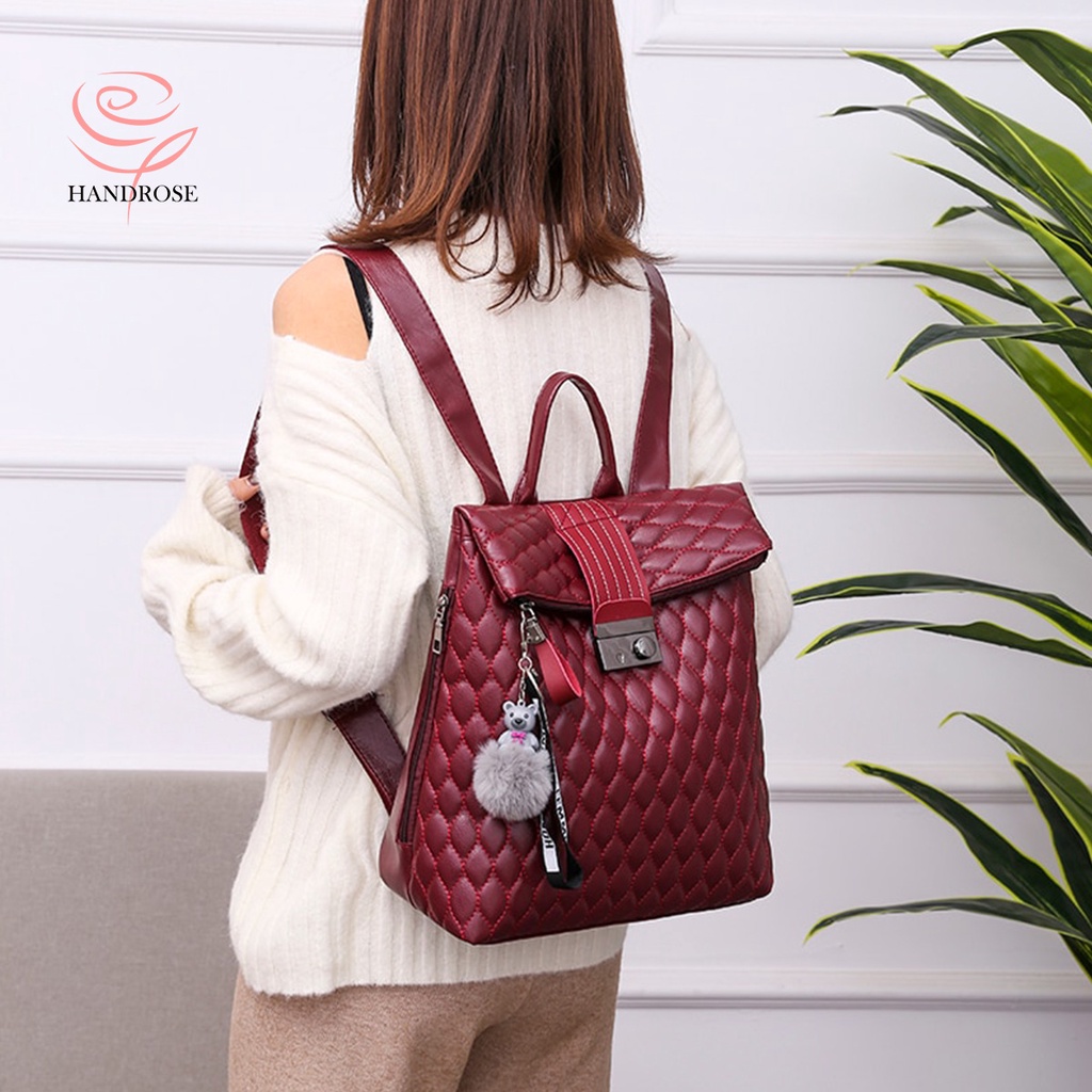 Handrose - Tas Wanita Terbaru / Tas Wanita Kekinian / Tas Wanita Korea / Tas Ransel Wanita Dewasa / Tas Punggung / Tas Gendong