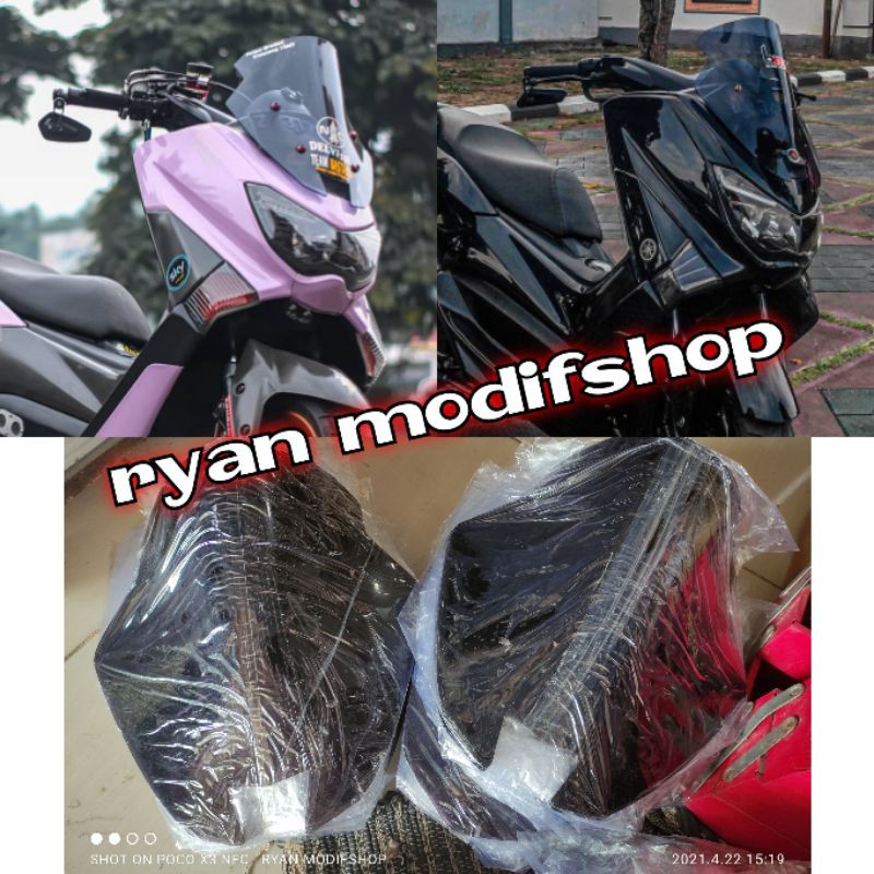visor nmax model TDR  winsil nmax tdr