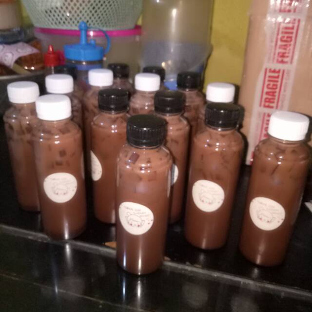 

Jelly drink coklat susu 250ml home made