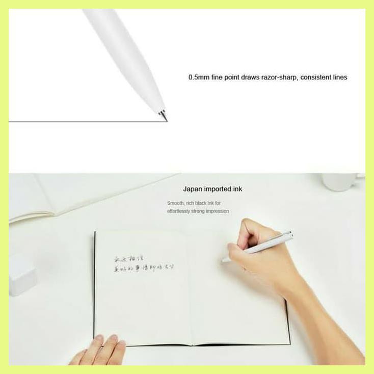 

XIAOMI MI SIGNATURE PEN BALLPOINT PREMIUM PULPEN ORIGINAL - PUTIH