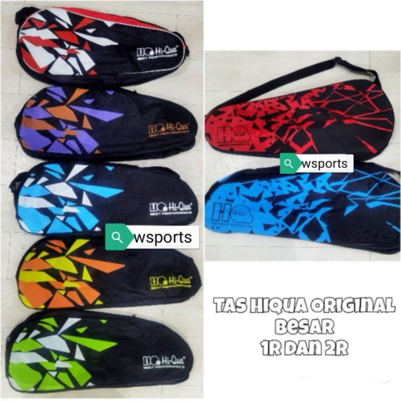 Tas Badminton HiQua 1R 2R Besar Original