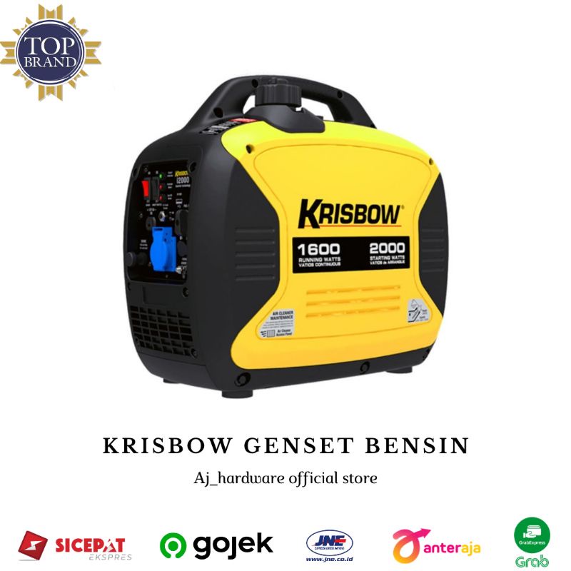 Krisbow Genset Bensin 2000w 1Ph Silent