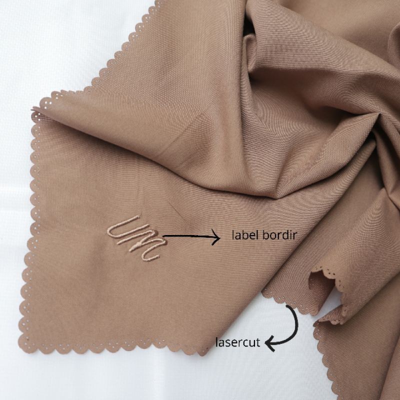 Jilbab umama voal miracle plain masker LC bordir UM lasercut grosir promo random ecer-2