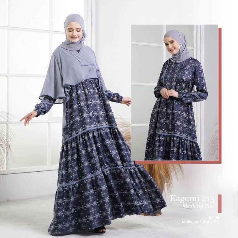 Gamis Ethica Kagumi 213 Medieval Blue