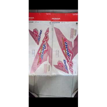 STRIPING 1 SET BEAT PINK KARBU ORI AHM TH 2011