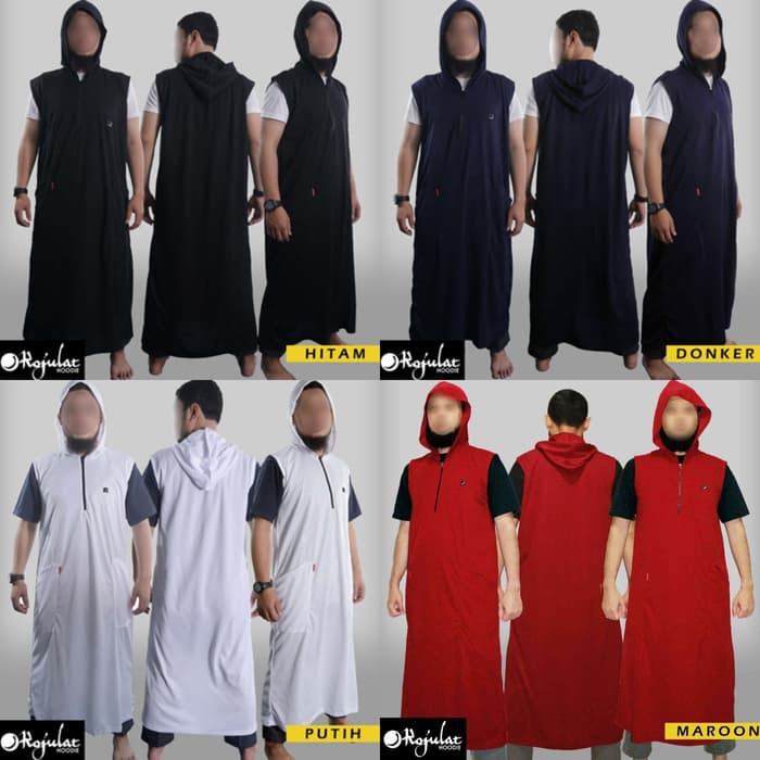 Rompi Jubah Sholat ROJULAT Jumbo ukuran M - XXXL Rompi Jubah Jumbo