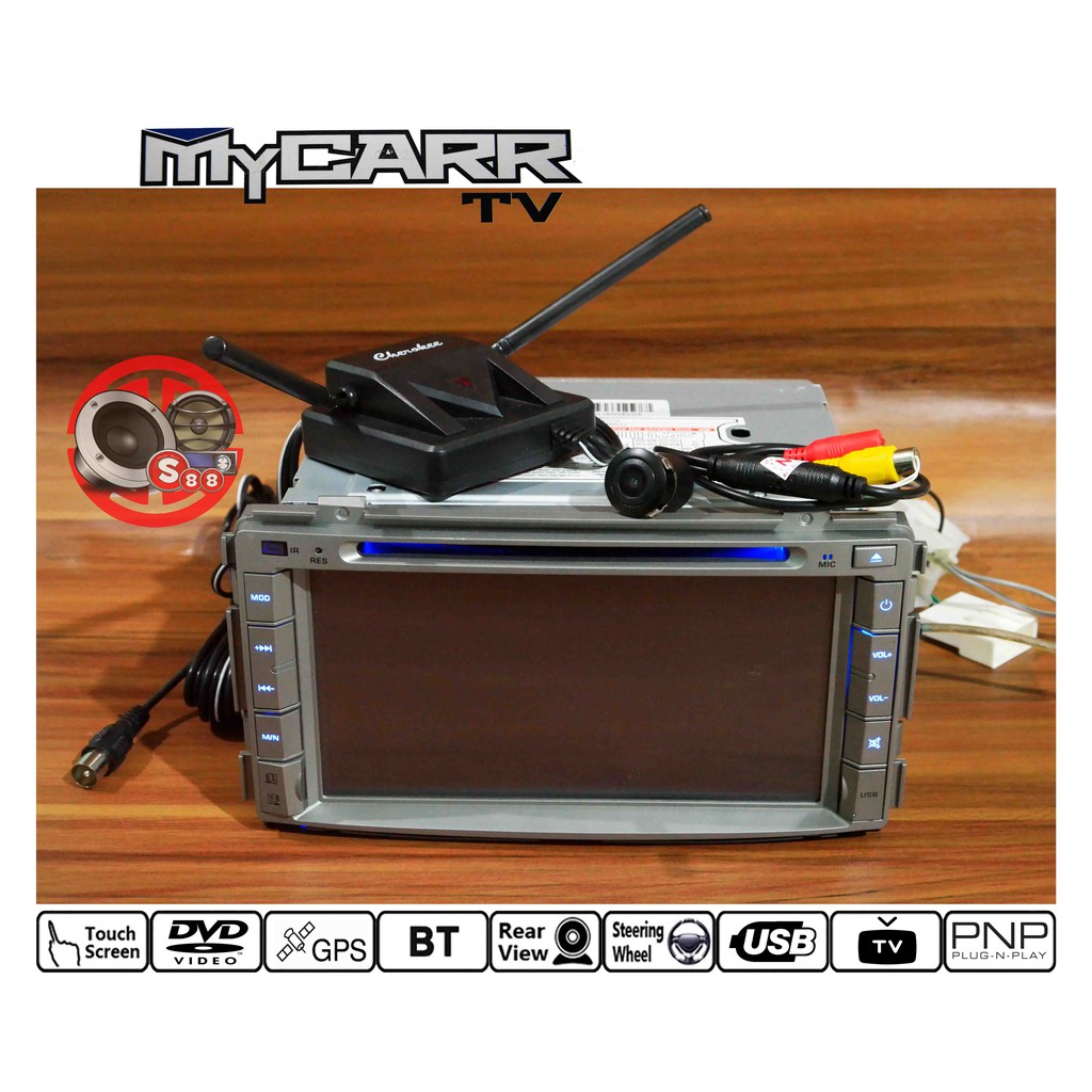 Double Din OEM Avanza Veloz GPS Navigasi Free Antena dan Kamera Mundur