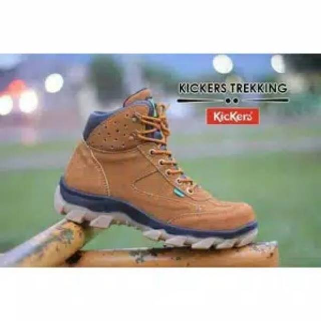 PENTATONIC DARKBROWN | AKEEL x REYL | Sepatu Boots Kulit Kasual Pria (Safety)