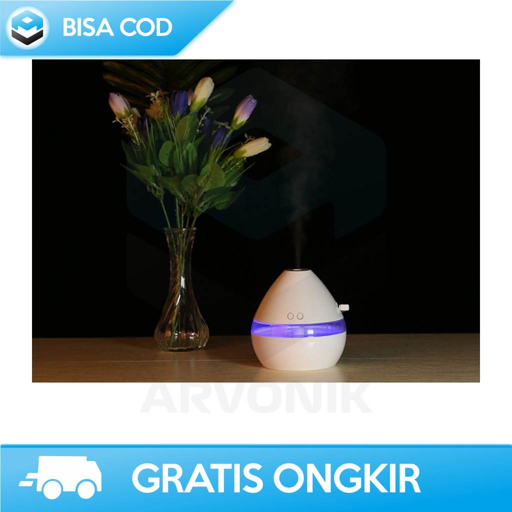 DIFFUSER AROMATHERAPY MURAH ORIGINAL TAFFWARE - HUMIDIFIER HUMI H296 DENGAN LAMPU MALAM