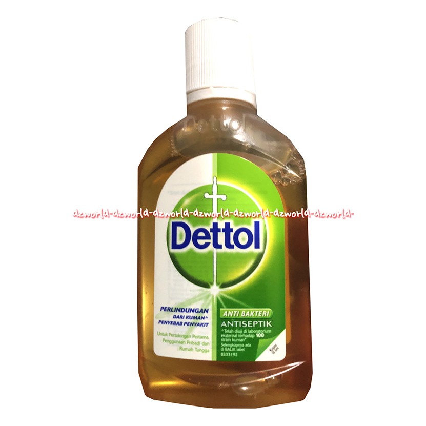 Dettol 245ml Anti Bakteri Antiseptik Disinfektan Cairan Anti Kuman Pembersih Badan Tubuh Detol 245 ml