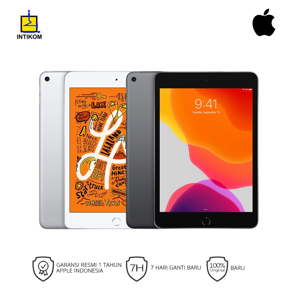 iPad Mini 5 Wifi + Cellular 256GB Garansi Resmi TAM/IBOX