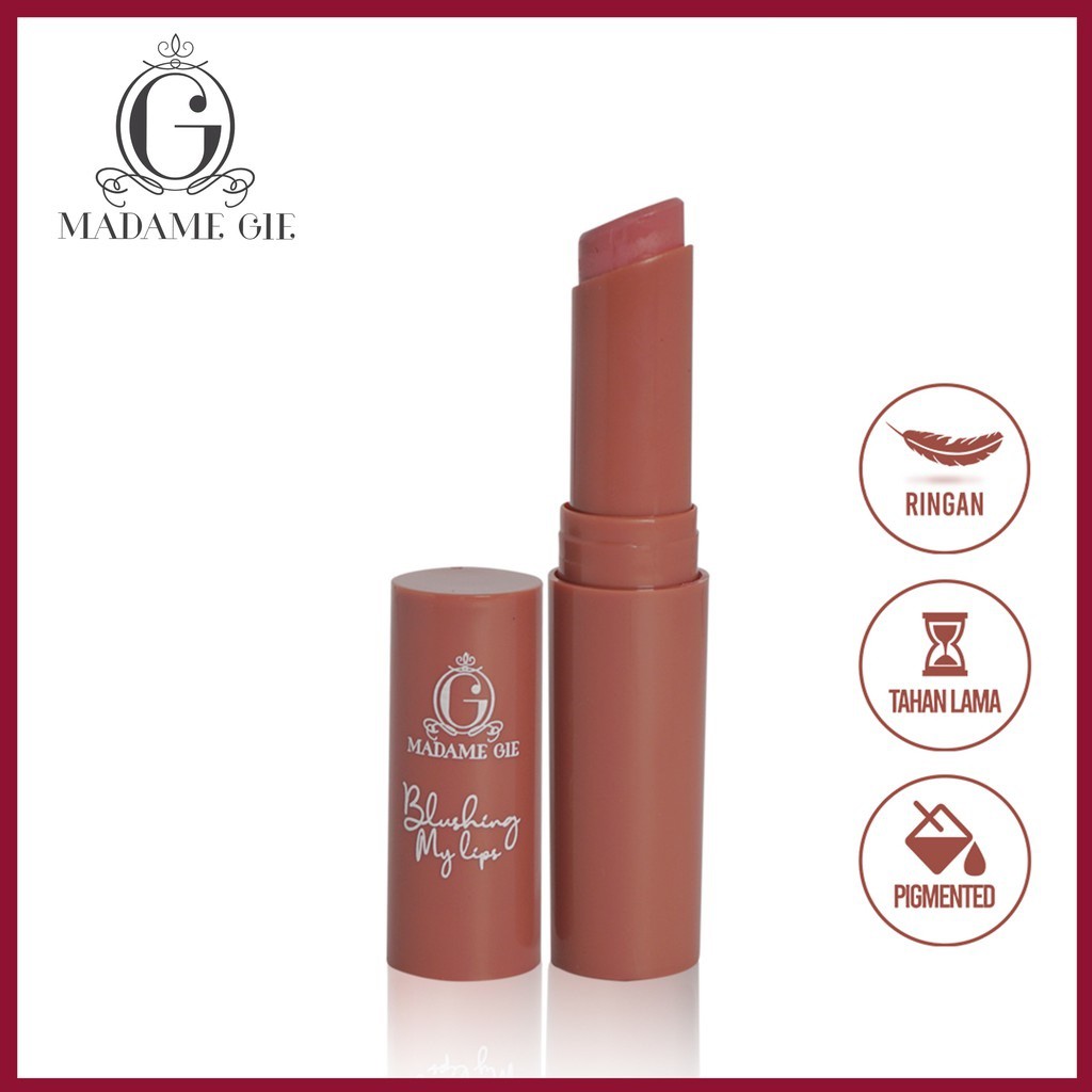 DOMMO - D8019 Madame Gie Blushing My Lips – MakeUp Tinted Lip Balm