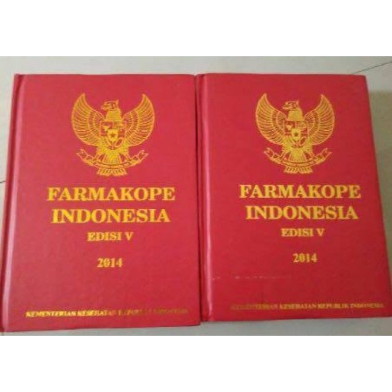 FARMAKOPE INDONESI EDISI V JILID 1 DAN 2