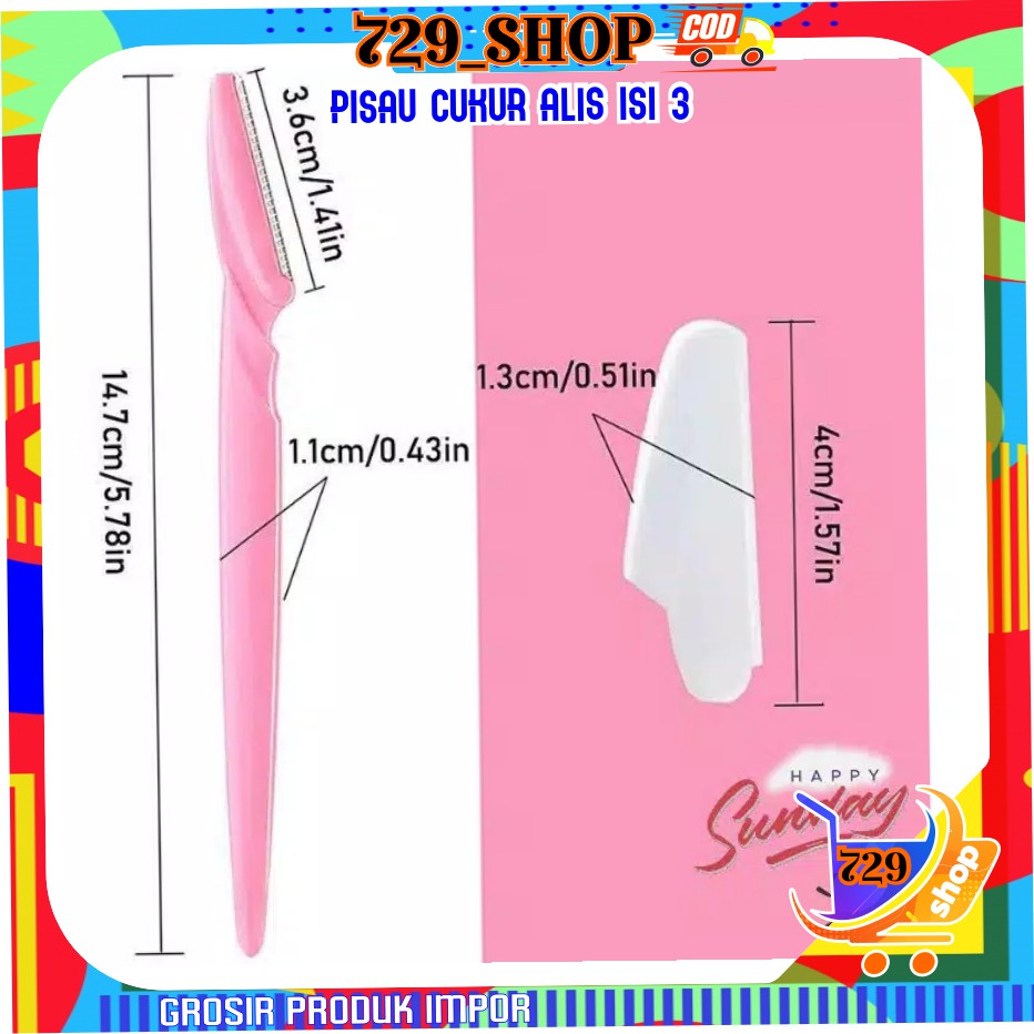 Pisau Cukur ALis Korean Style Import Best Seller