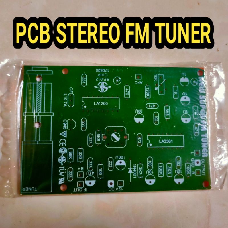 PCB TUNER FM STEREO