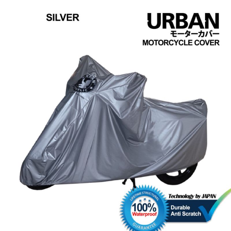 Cover Sarung Selimut Motor URBAN Motor Waterproof Dirty Bike Super Jumbo Moge motor gede klx trail ninja r rr ninja 250 cbr