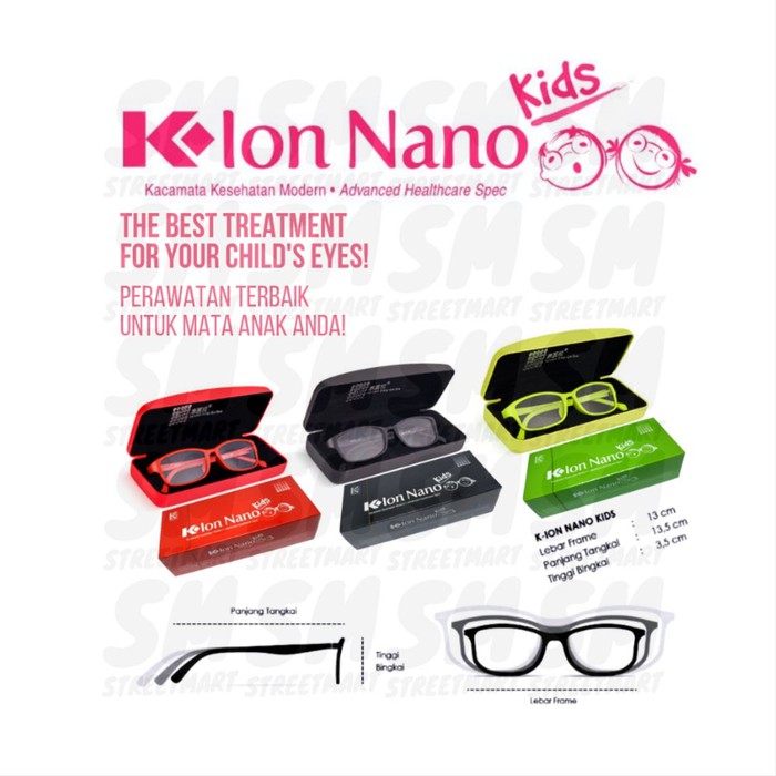 K-Ion Nano Kids K-Ion Nano Kacamata Terapi Kesehatan Anak