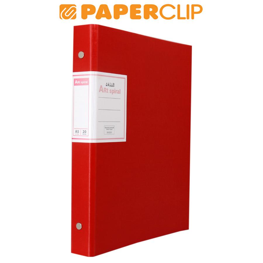 

FILE NOTE A5 MARUMAN ART SPIRAL F413-01 RED