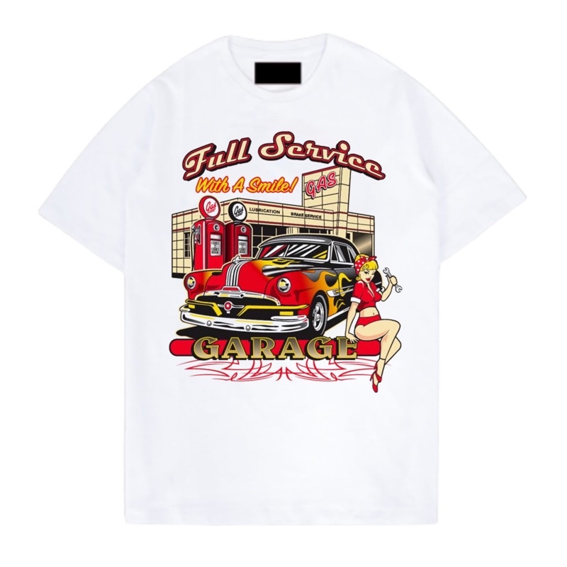 KAOS VINTAGE NASCAR SERVICE CAR DEWASA ANAK | T-SHIRT NASCAR CHAMPIONSHIP | KAOS BAJU MOBIL BALAP