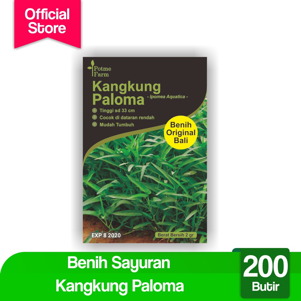 

Benih Kangkung Paloma (Potme Farm)