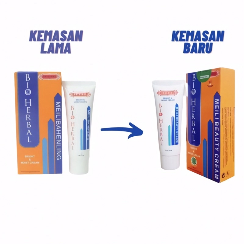 ORIGINAL Meilibahenling Cream Penghilang Bekas Luka Hitam Bopeng Koreng /Jerawat Permanen