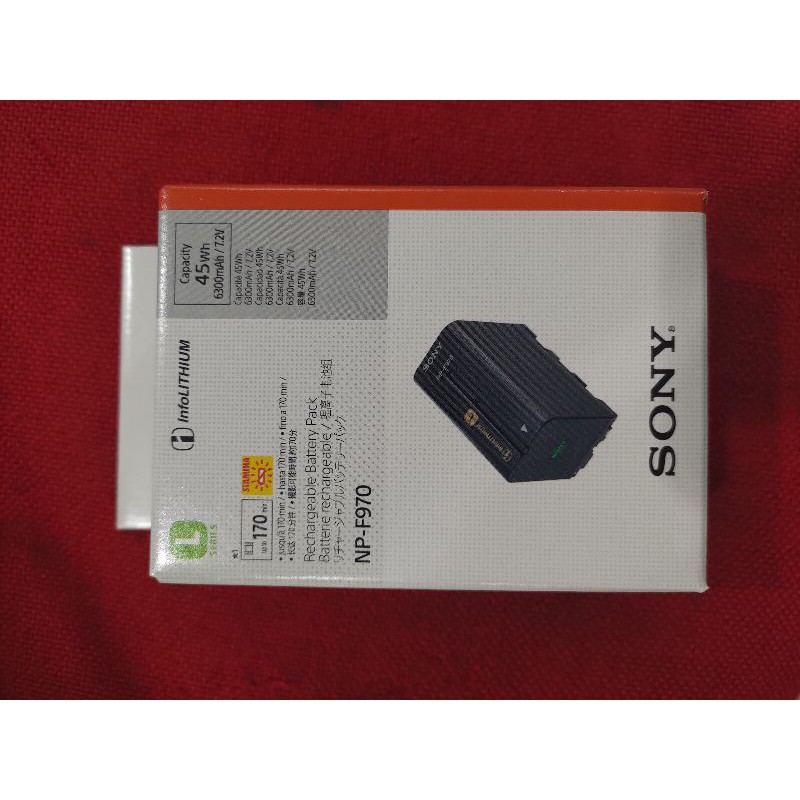Sony NP-F970 Rechargeable Battery Pack 6300Mah Original